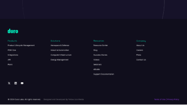 Duro lab mockup
