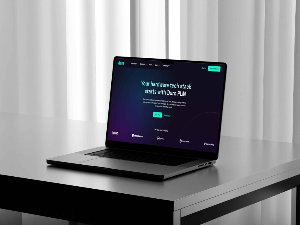 Duro lab mockup