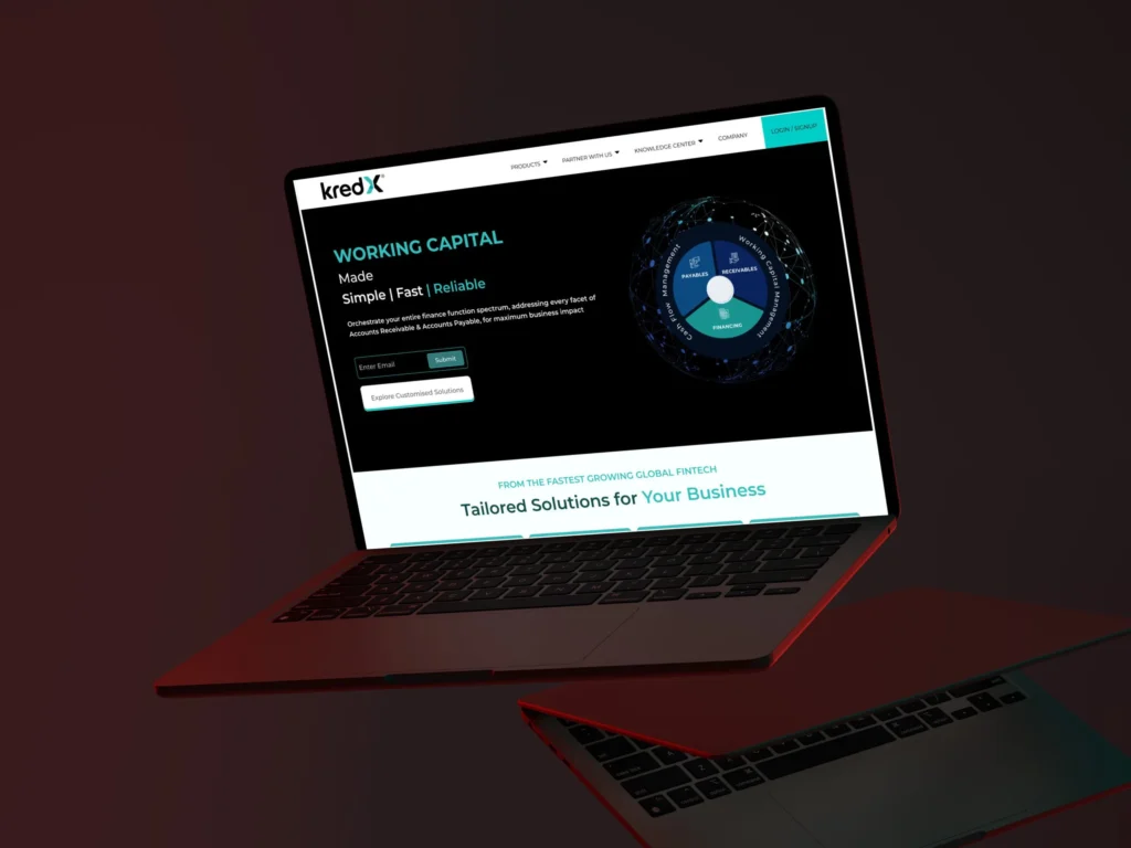 kredx mockup