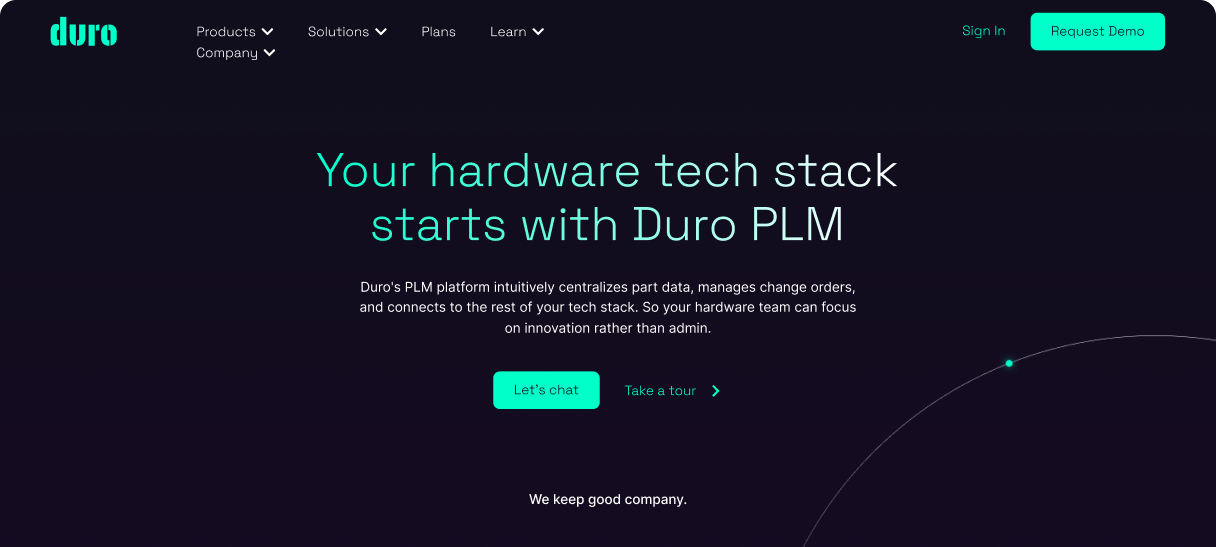 Duro lab mockup