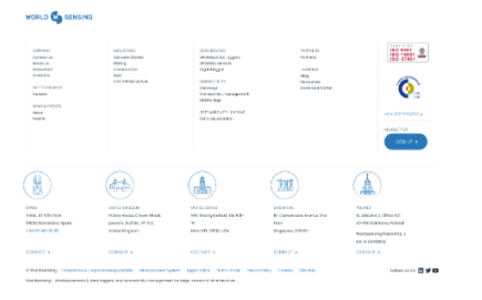 world sensing mockup