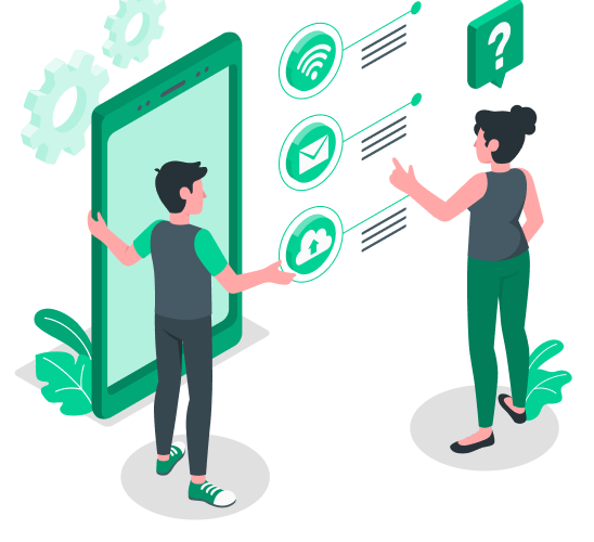green illustration