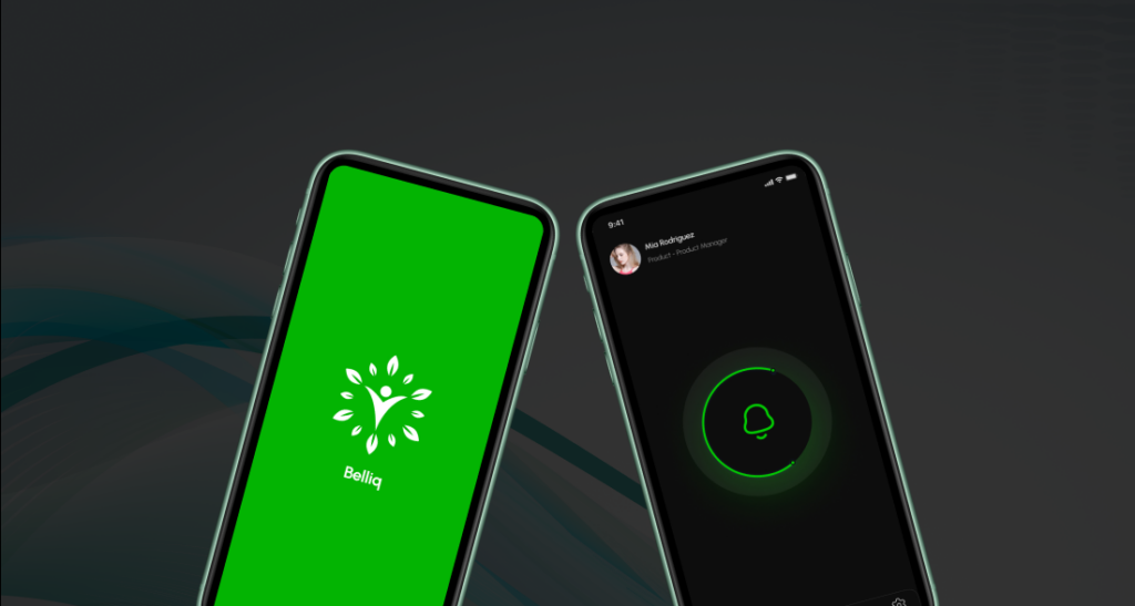 Belliq mockup