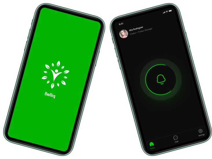 Belliq mockup