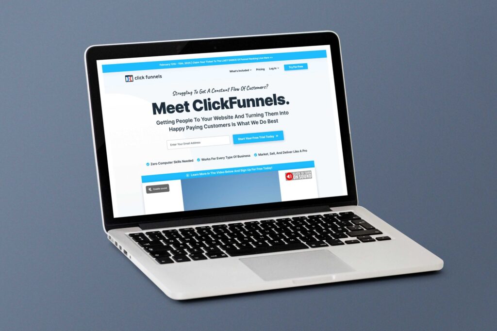 clickfunnel mockup